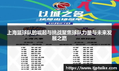 上海篮球队的崛起与挑战聚焦球队力量与未来发展之路