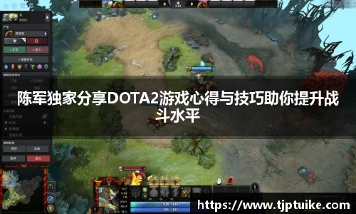 陈军独家分享DOTA2游戏心得与技巧助你提升战斗水平